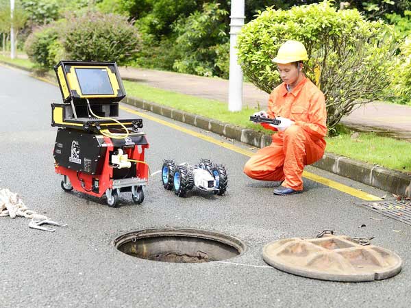 乐业管道机器人检测